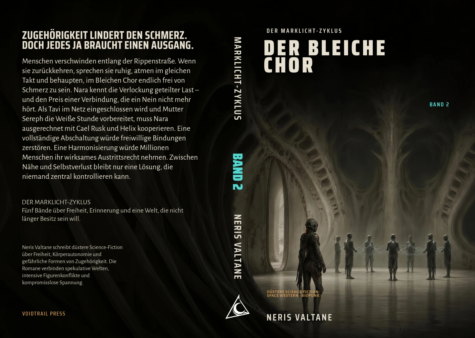 Vollständiger Druckumschlag: Der Bleiche Chor