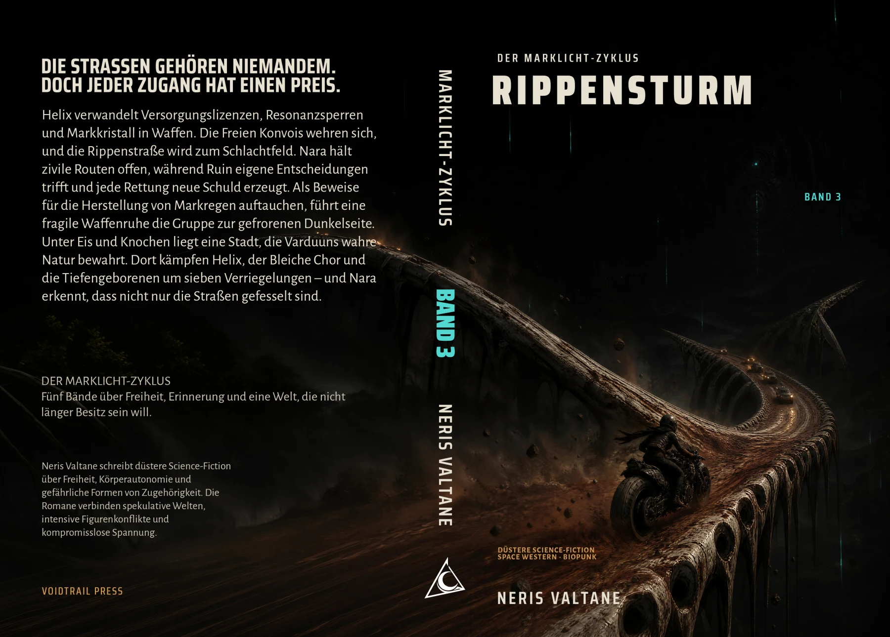 Vollständiger Druckumschlag: Rippensturm