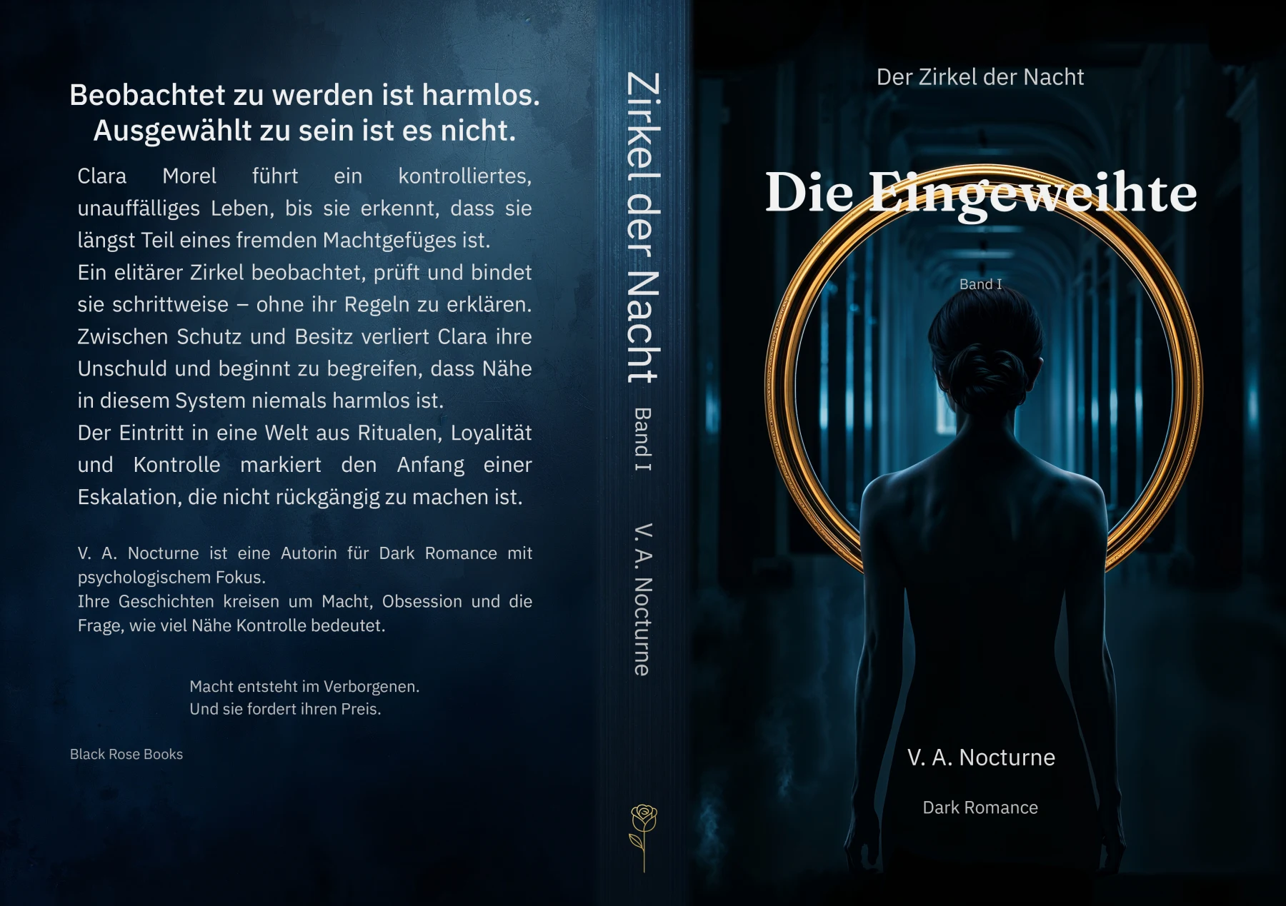 Vollständiger Druckumschlag: Die Eingeweihte