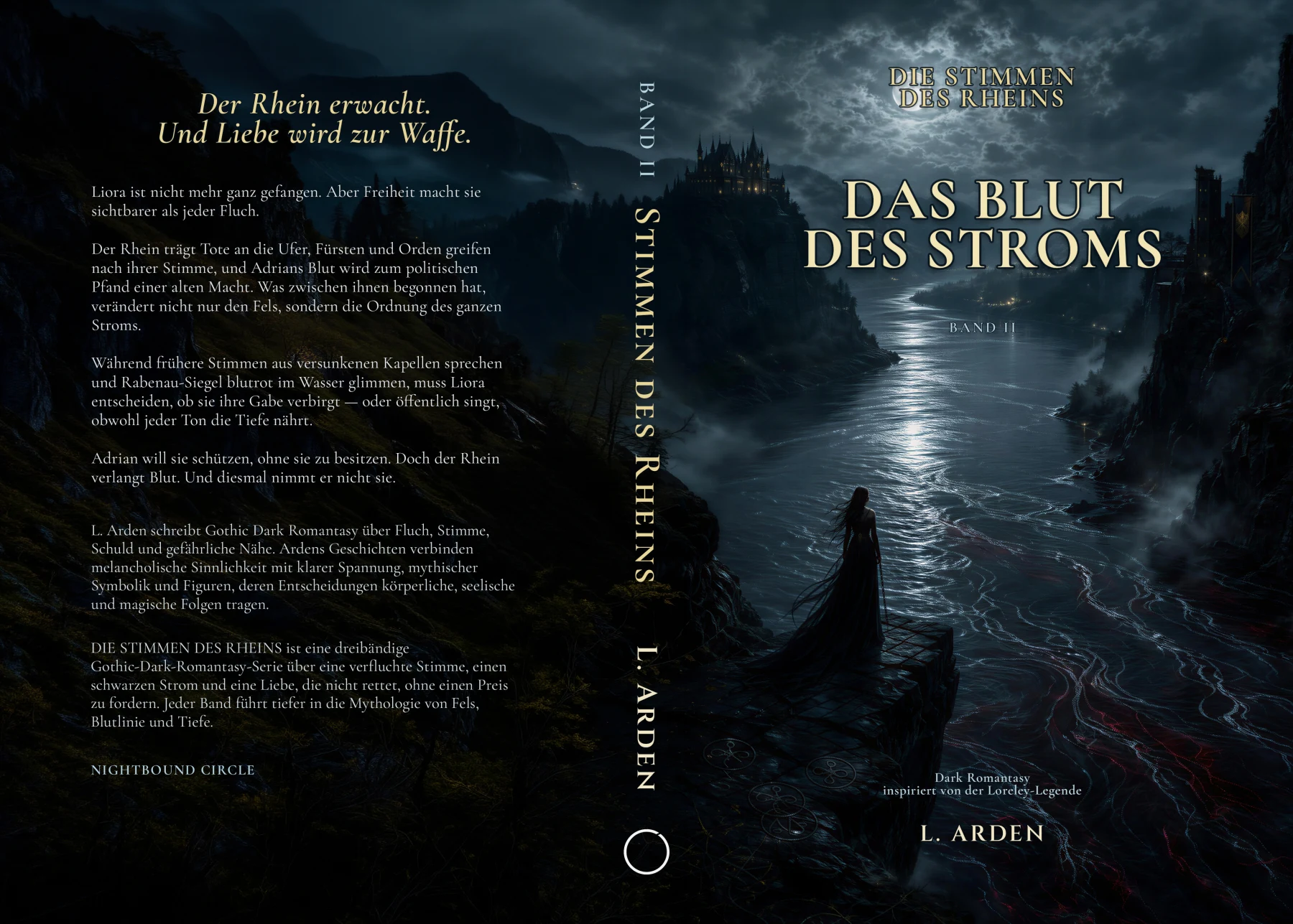 Vollständiger Druckumschlag: Das Blut des Stroms