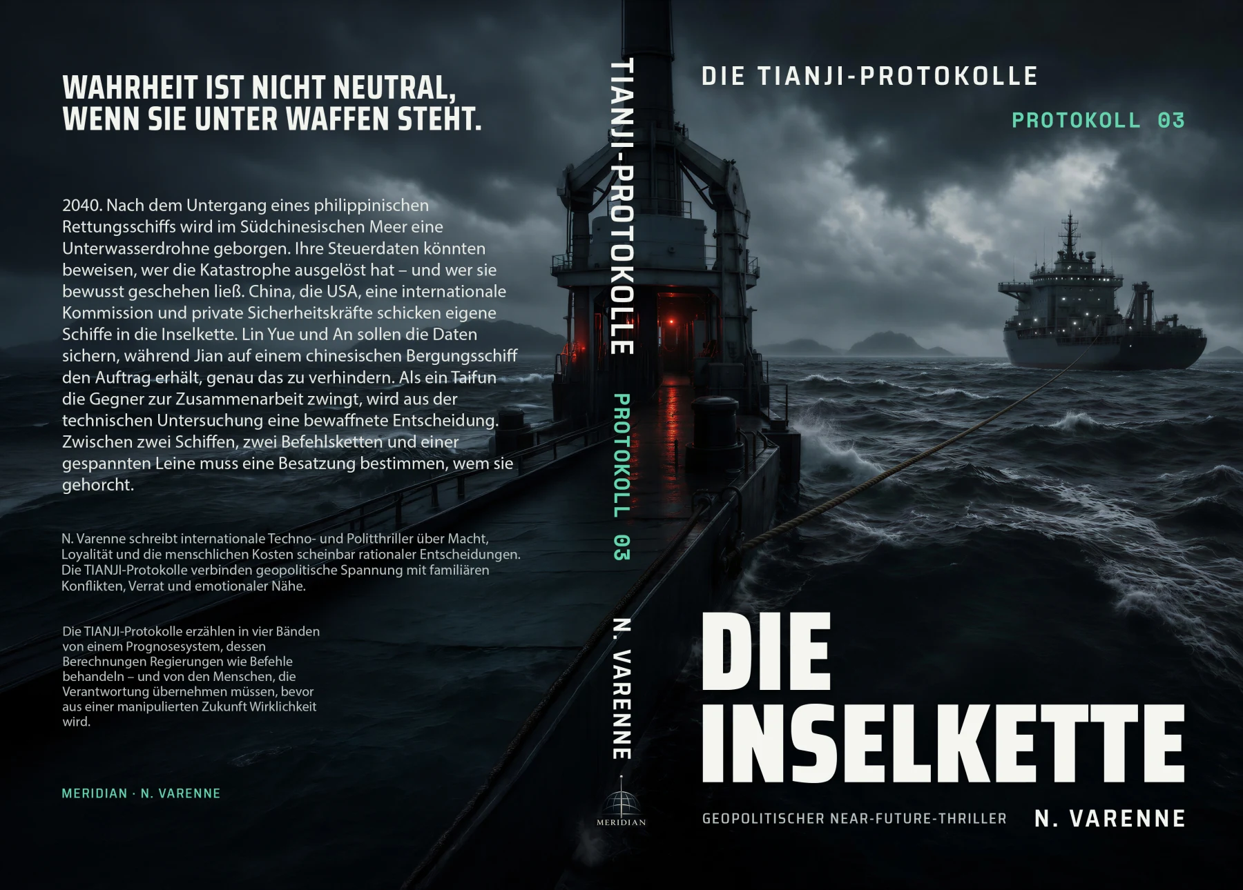 Vollständiger Druckumschlag: Die Inselkette