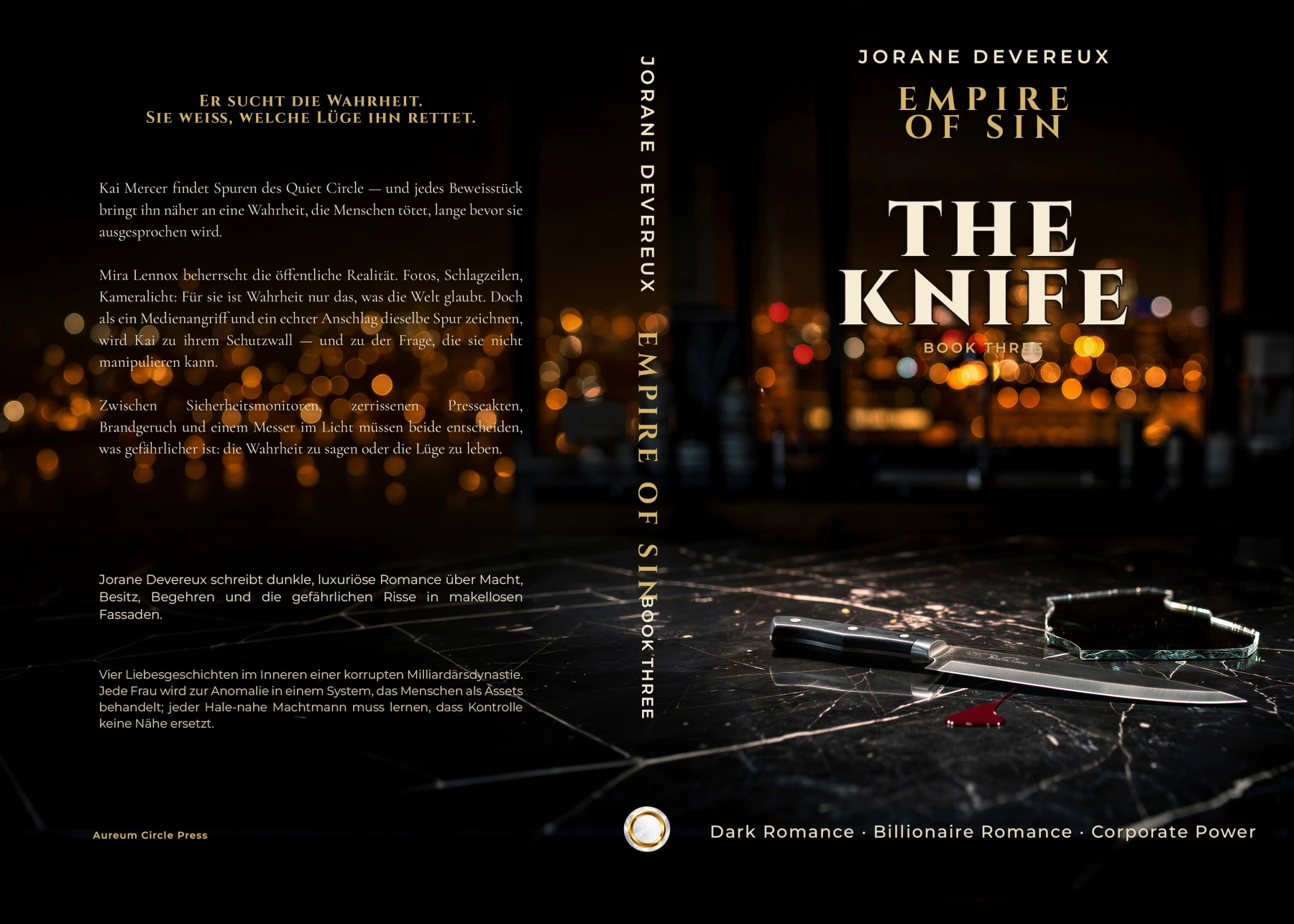 Vollständiger Druckumschlag: THE KNIFE