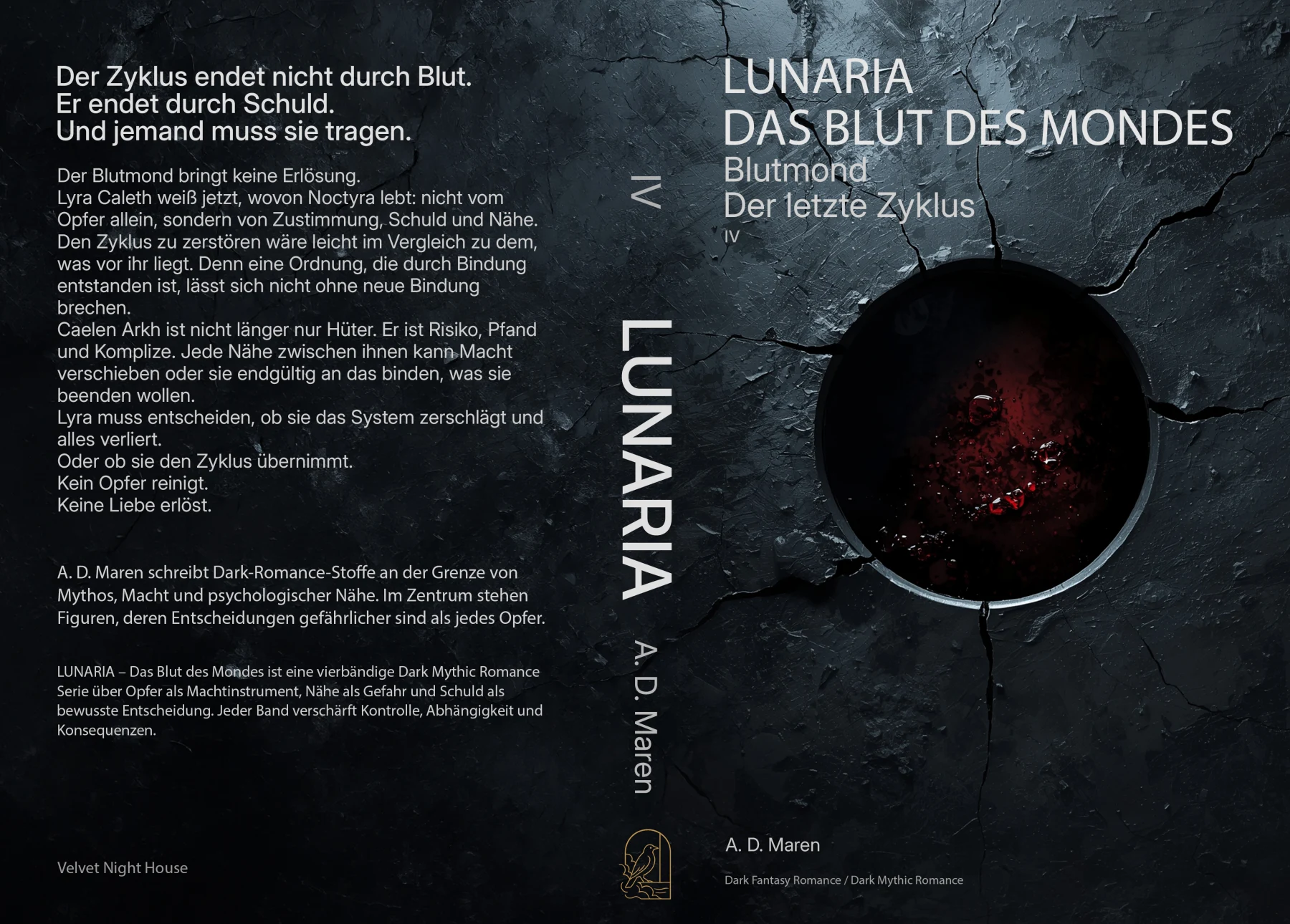 Vollständiger Druckumschlag: Blutmond – Der letzte Zyklus