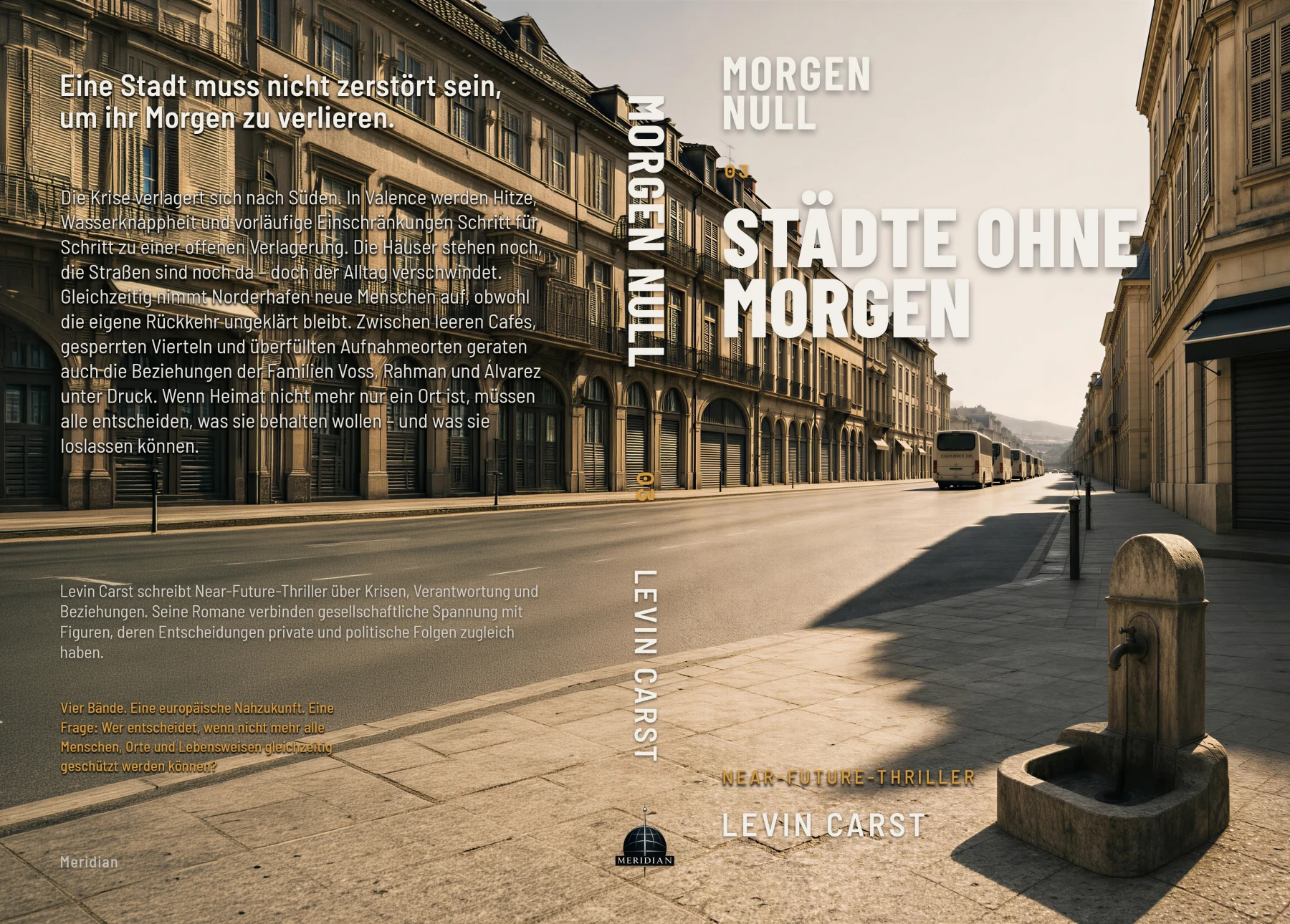 Vollständiger Druckumschlag: Städte ohne Morgen