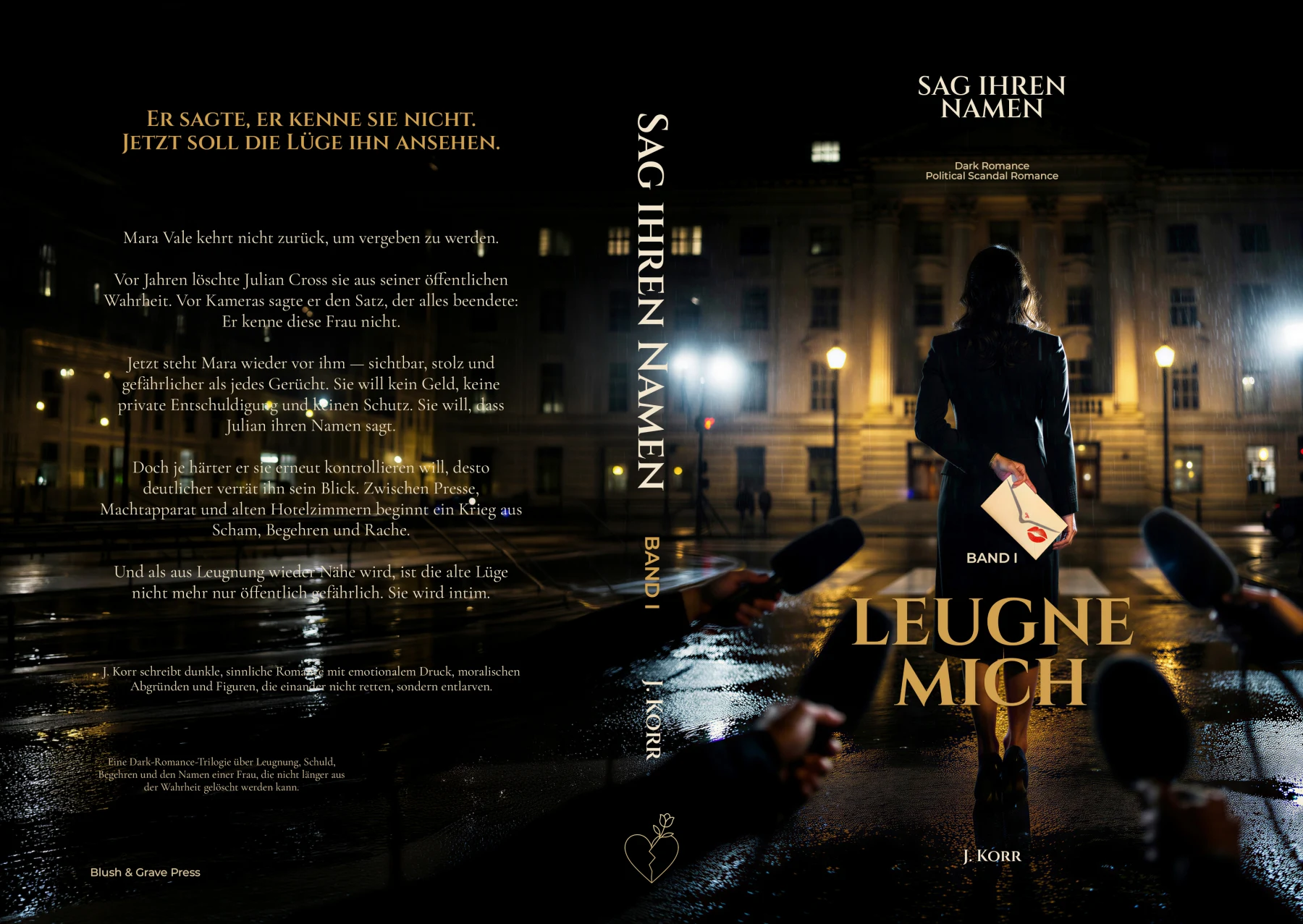 Vollständiger Druckumschlag: Leugne mich