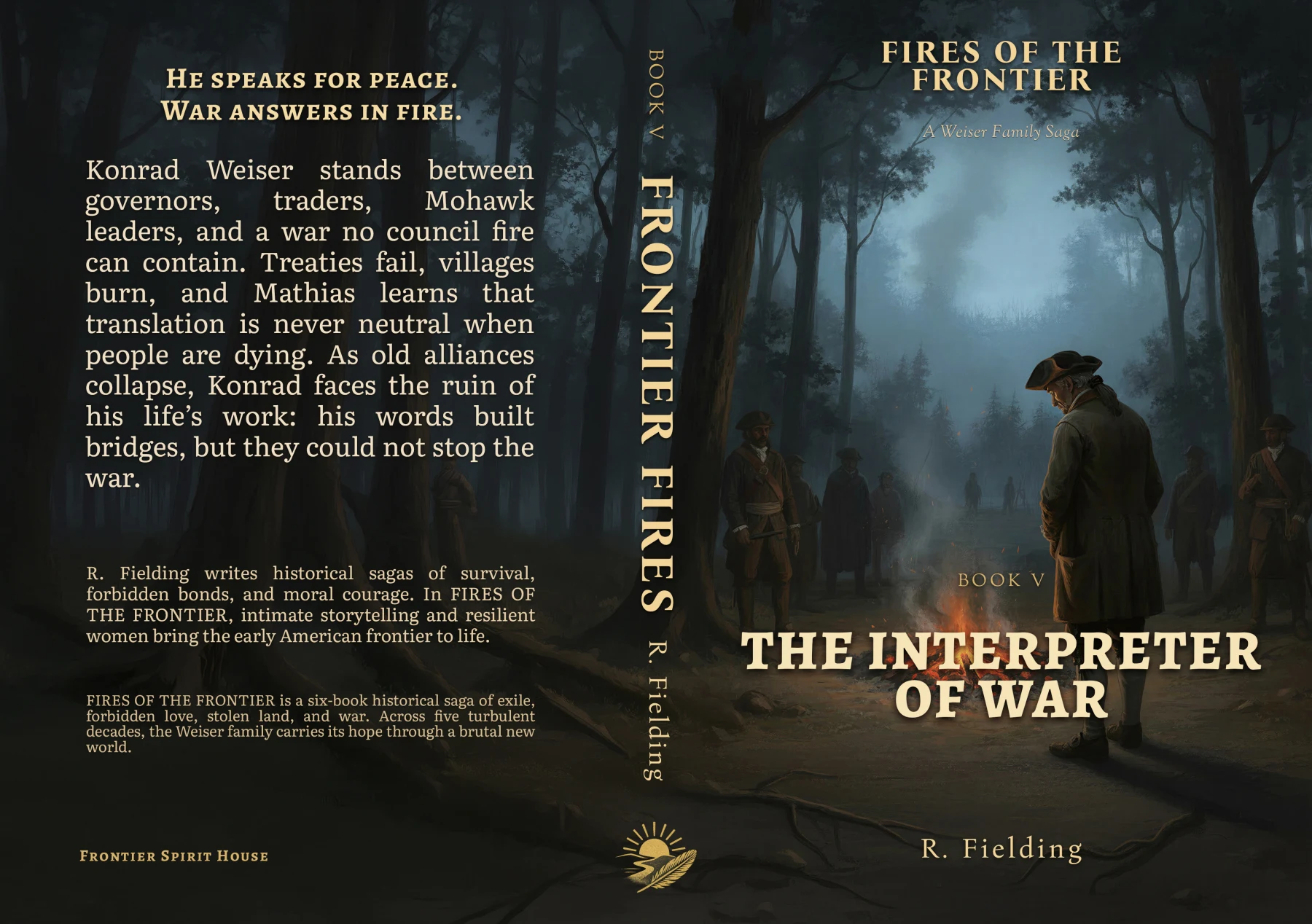 Full paperback cover: The Interpreter of War
