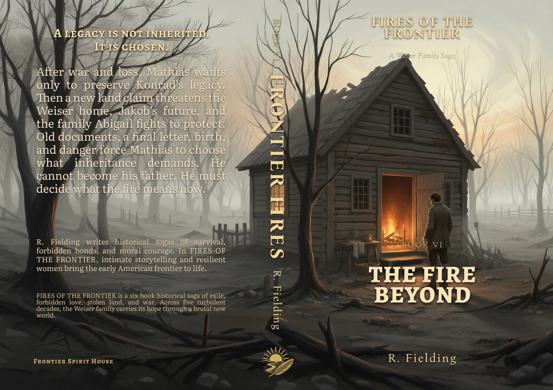 Full paperback cover: The Fire Beyond